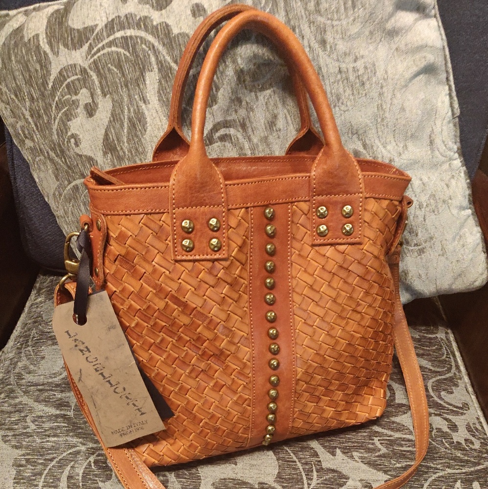 Langellotti Italian leather crossbody bag